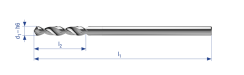 Spiralbohrer Posicut - Hampp Tools - Bohrer - Medizintechnik - Fräser - Präzisionswerkzeug - Fraise - Perceuse - Instrument Medical - Drilling - Reaming - Medical Instruments - Surgical Equipment - Fresa - Foratura - Utensili Speciali - Utensili Medicali